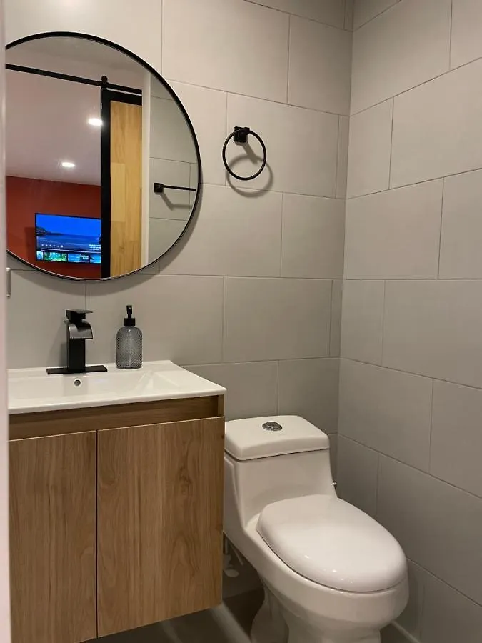 Agradable Y Moderno Aparta Estudio Con Aire Acondicionado Apartment Medellin Colombia