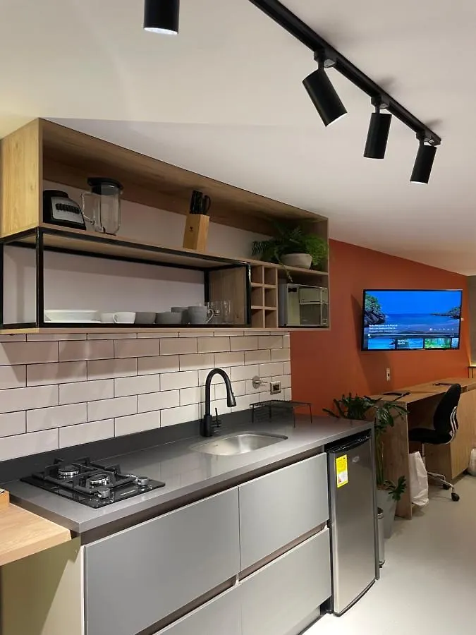 Agradable Y Moderno Aparta Estudio Con Aire Acondicionado Apartment Medellin