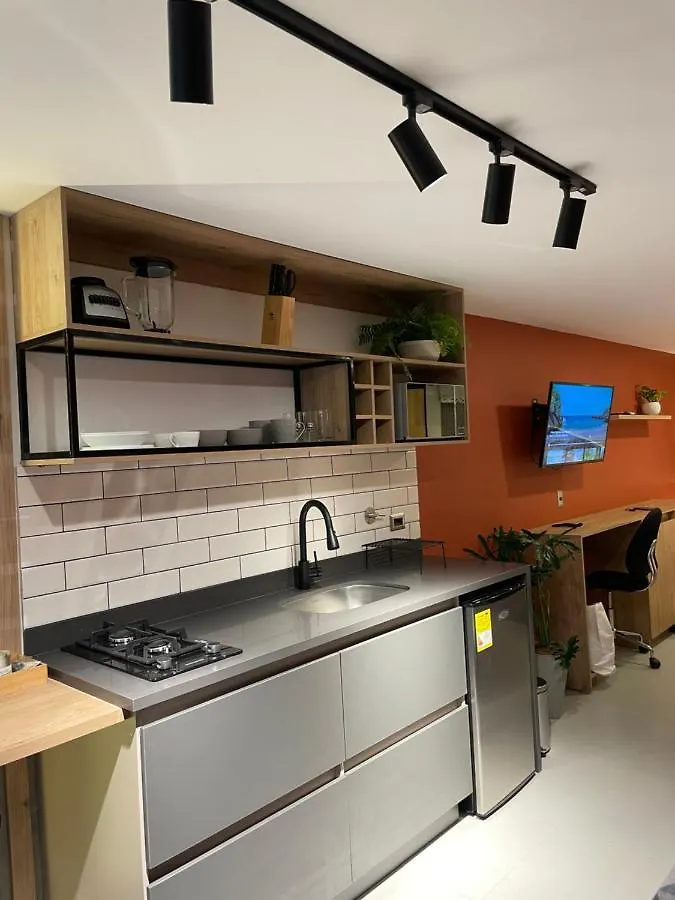 Agradable Y Moderno Aparta Estudio Con Aire Acondicionado Apartment Medellin